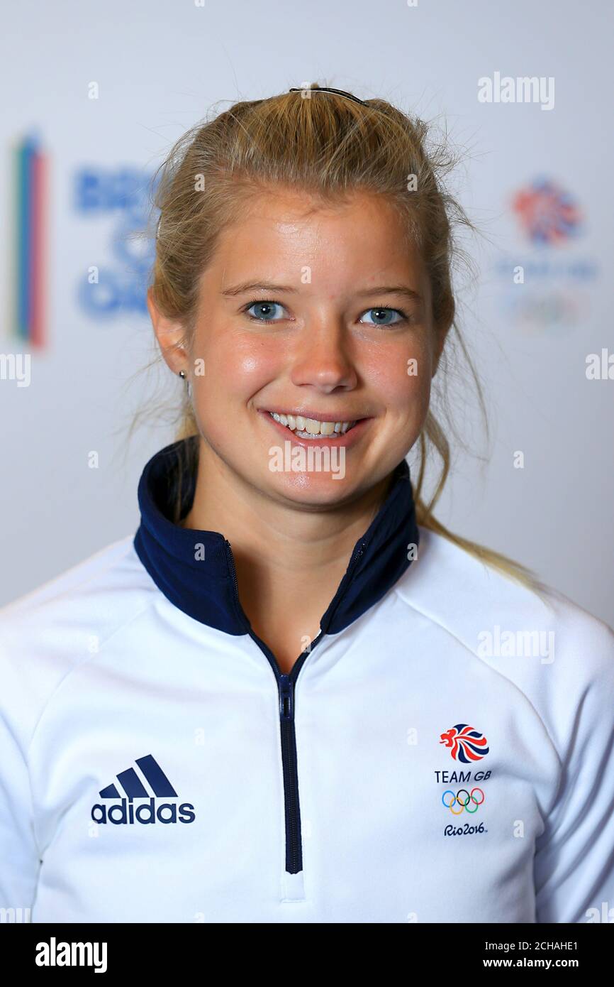 Team GB Hockey player Sophie Bray during the kitting out session at the NEC, Birmingham. PRESS ASSOCIATION Photo. Picture date: Thursday June 30, 2016. Photo credit should read: Tim Goode/PA Wire Stock Photo