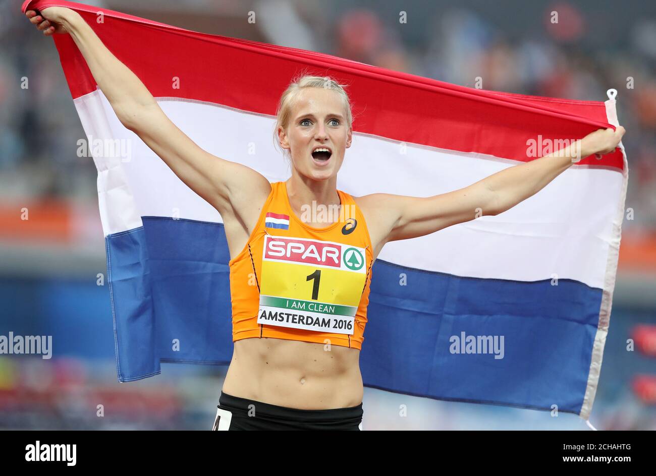 Netherlands anouk vetter in the heptathlon hires stock photography and