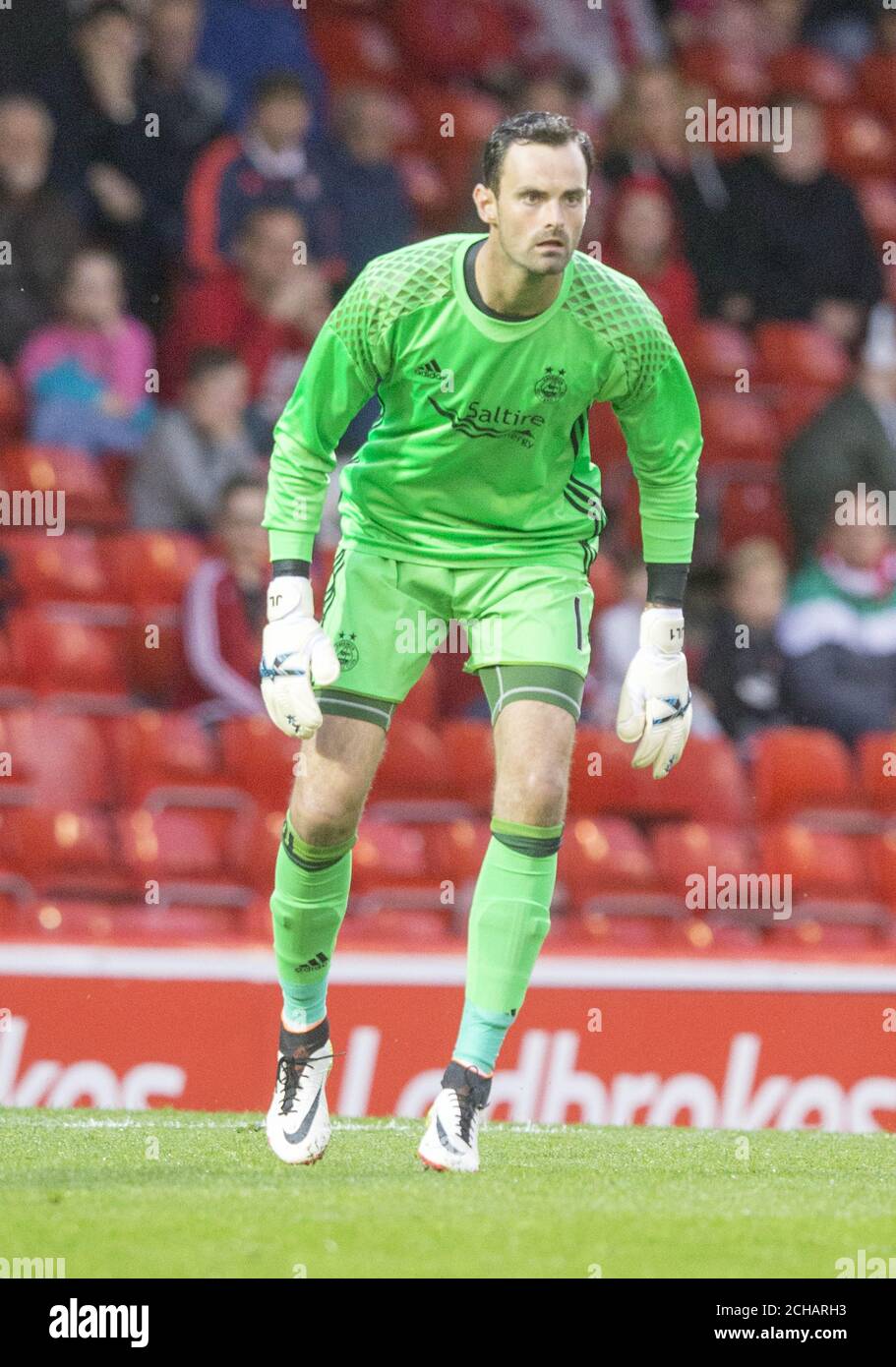 Aberdeen Goalkeeper Joe Lewis Stock Photo Alamy Aberdeen Goalkeeper Joe Lewis Stock Photo Alamy
