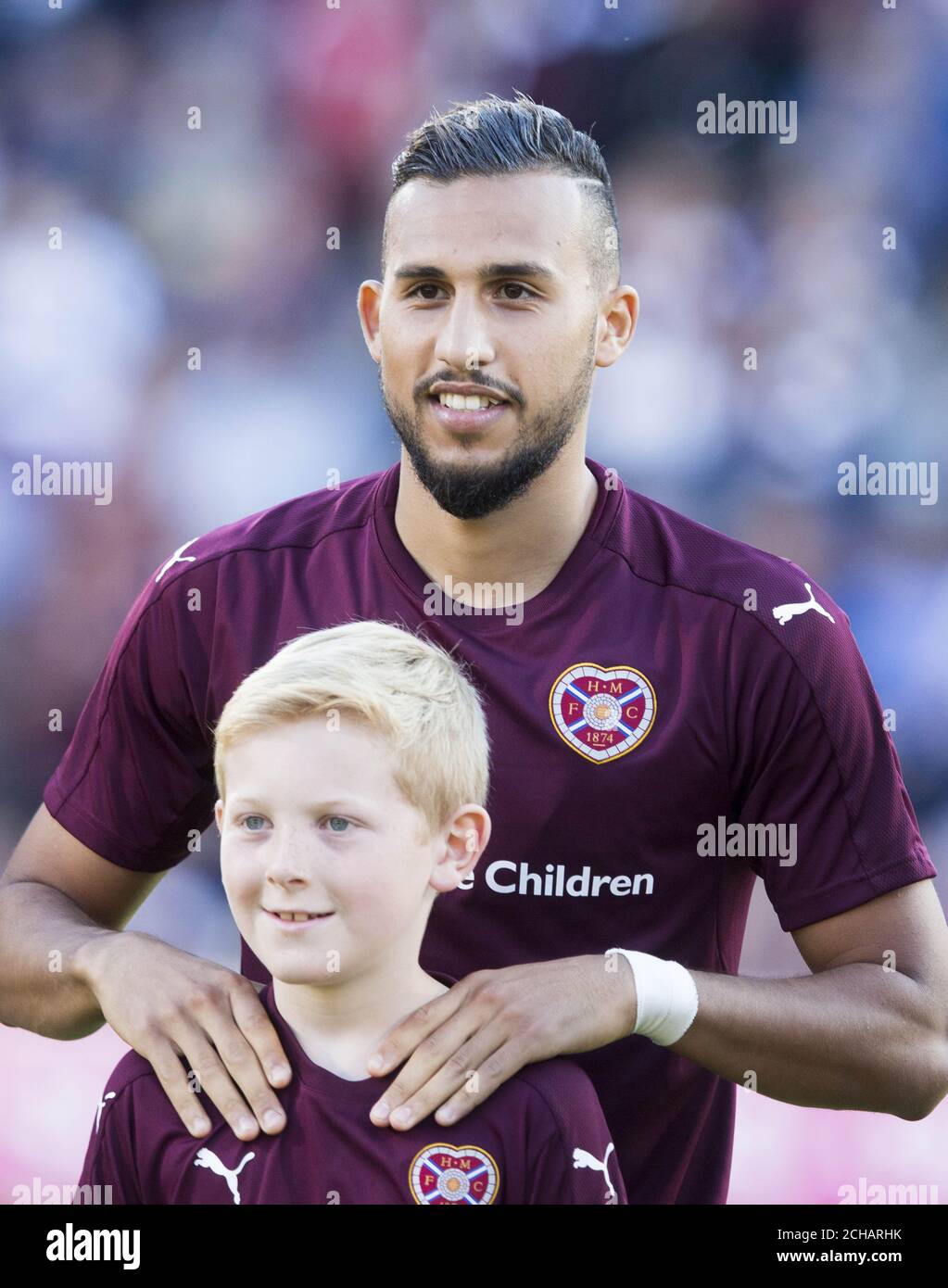 Heart of Midlothian's Faycal Rherras Stock Photo Alamy