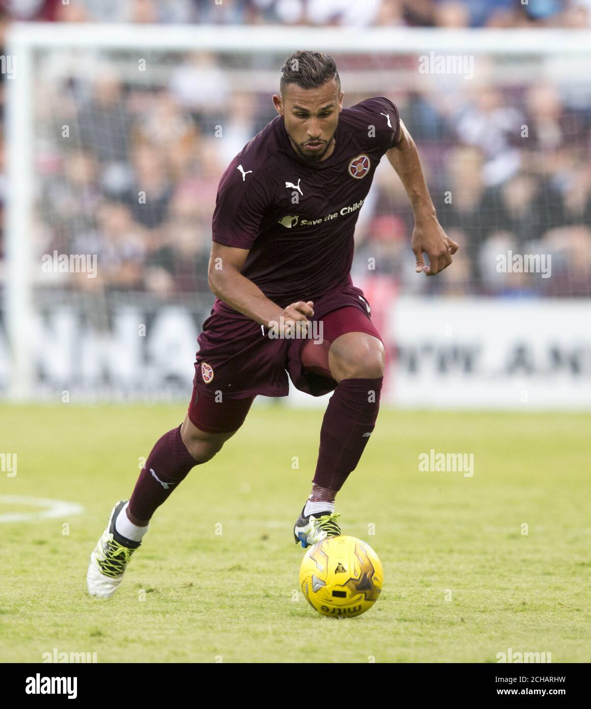 Heart of Midlothian's Faycal Rherras Stock Photo Alamy