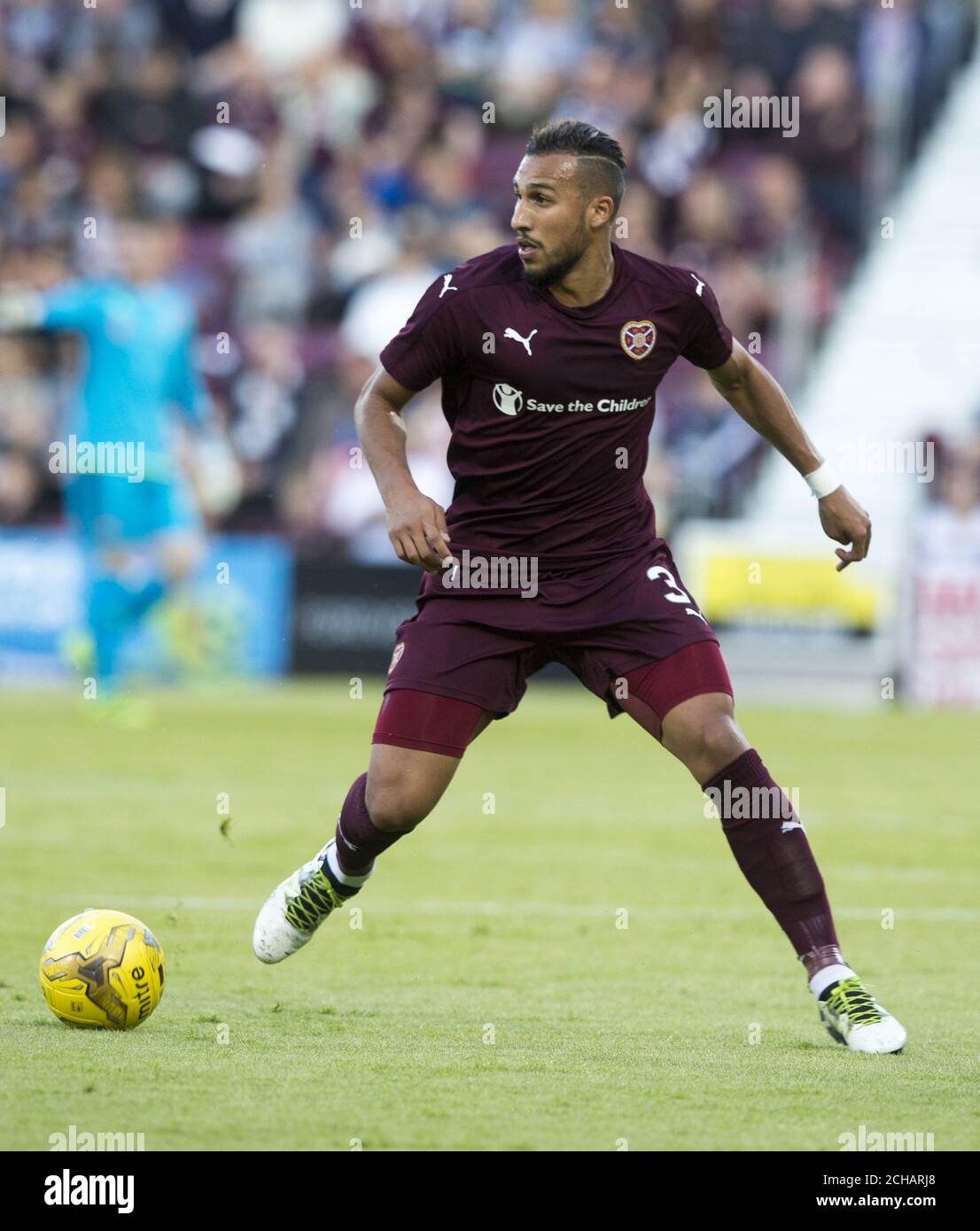 Heart of Midlothian's Faycal Rherras Stock Photo Alamy