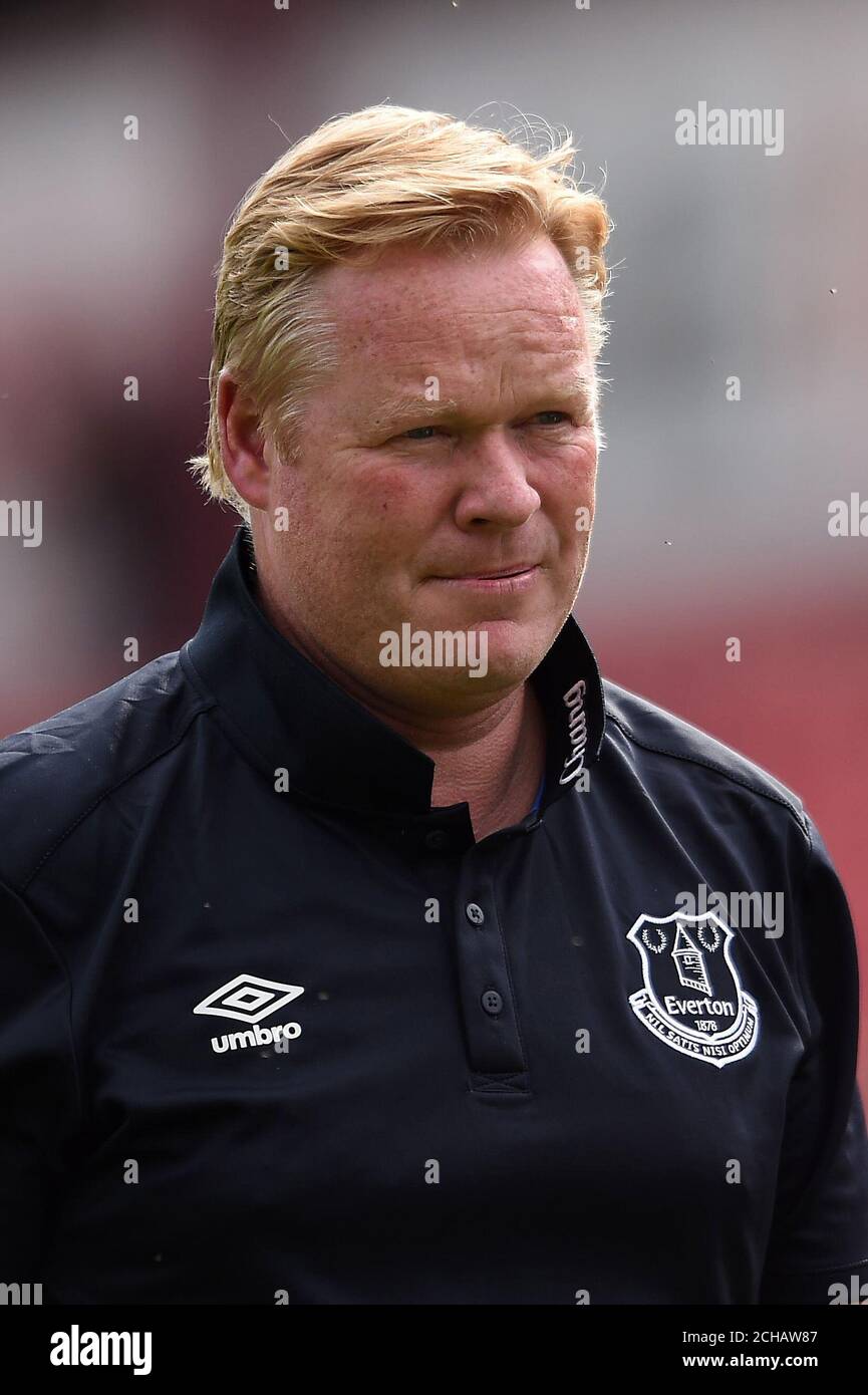 Everton manager Ronald Koeman Stock Photo