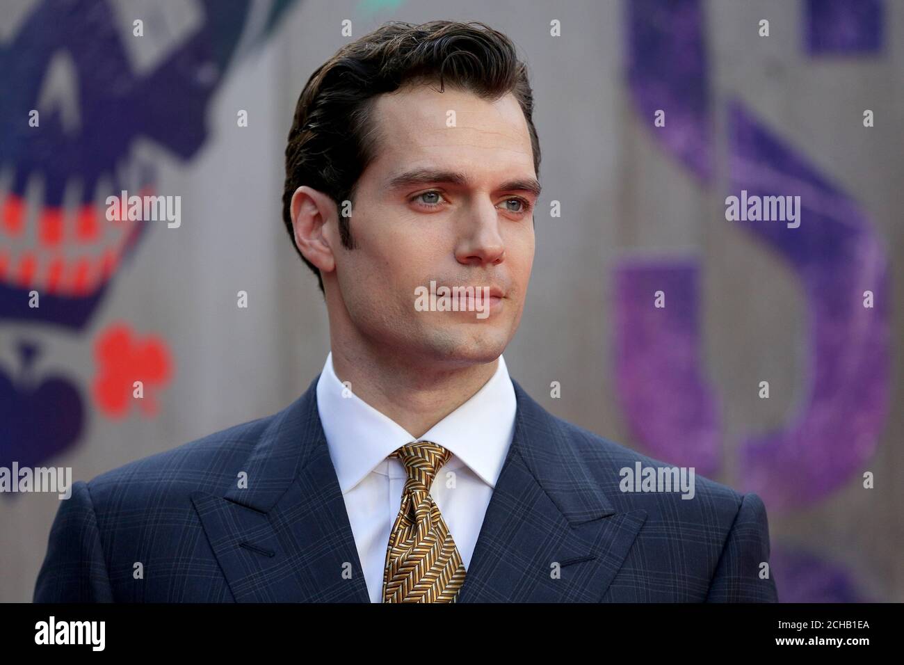 Henry Cavill arriving for the Suicide Squad European Premiere, at the Odeon Leicester Square, London. Stock Photo