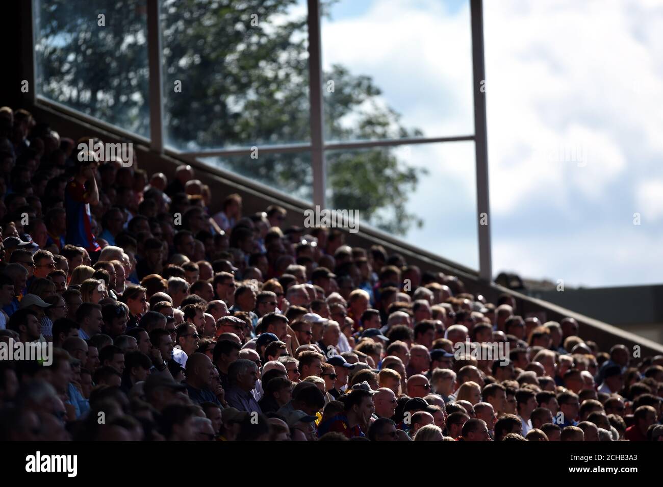 Fans seen in stands hi-res stock photography and images - Alamy
