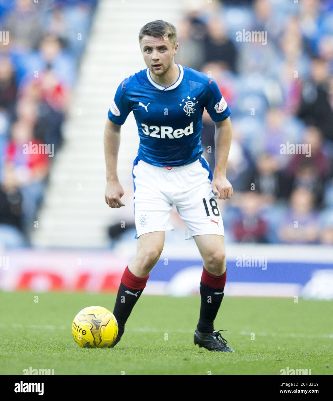 Rangers' Jordan Rossiter Stock Photo - Alamy