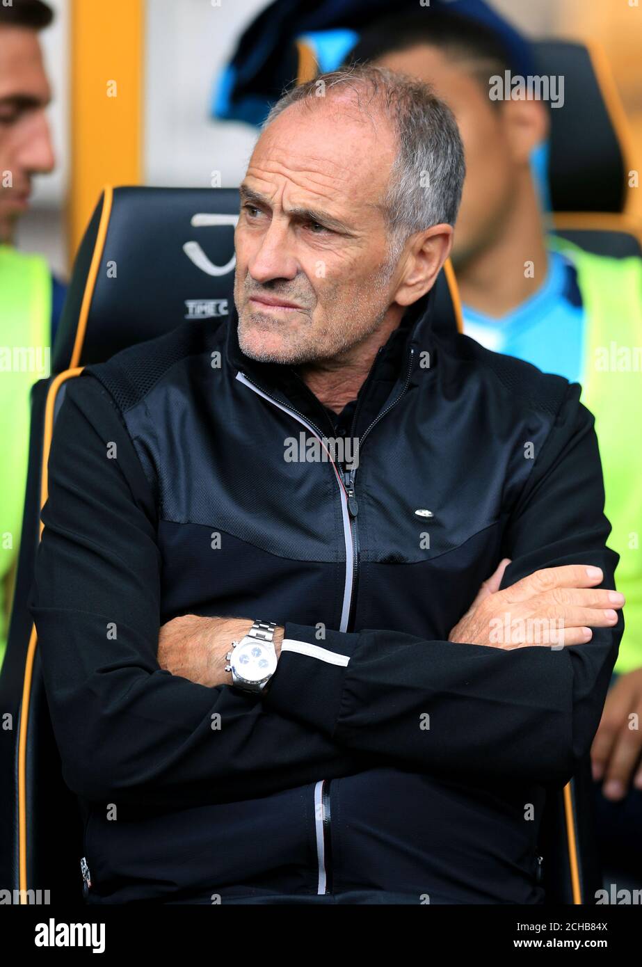 Swansea City manager Francesco Guidolin Stock Photo - Alamy