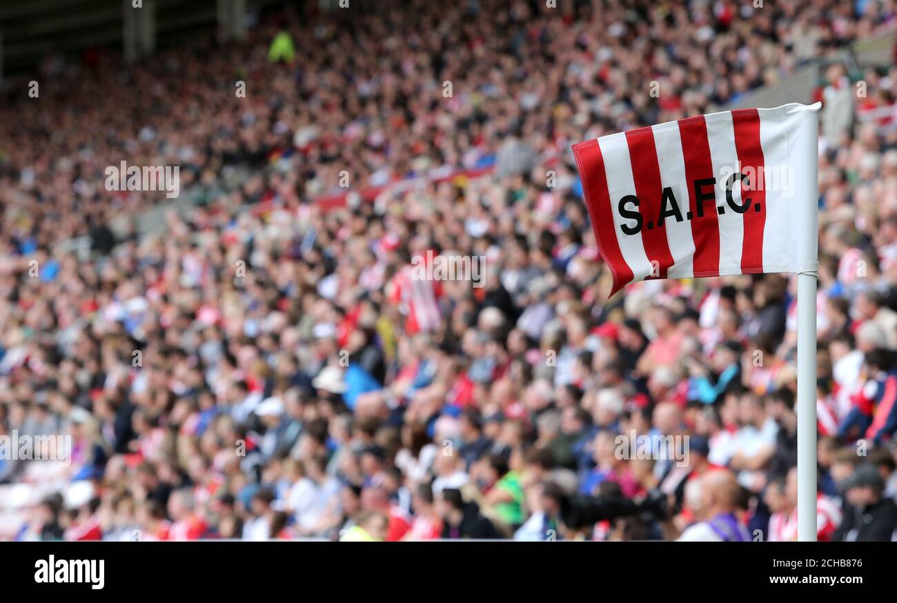 A general view of the Sunderland corner flag Stock Photo Alamy