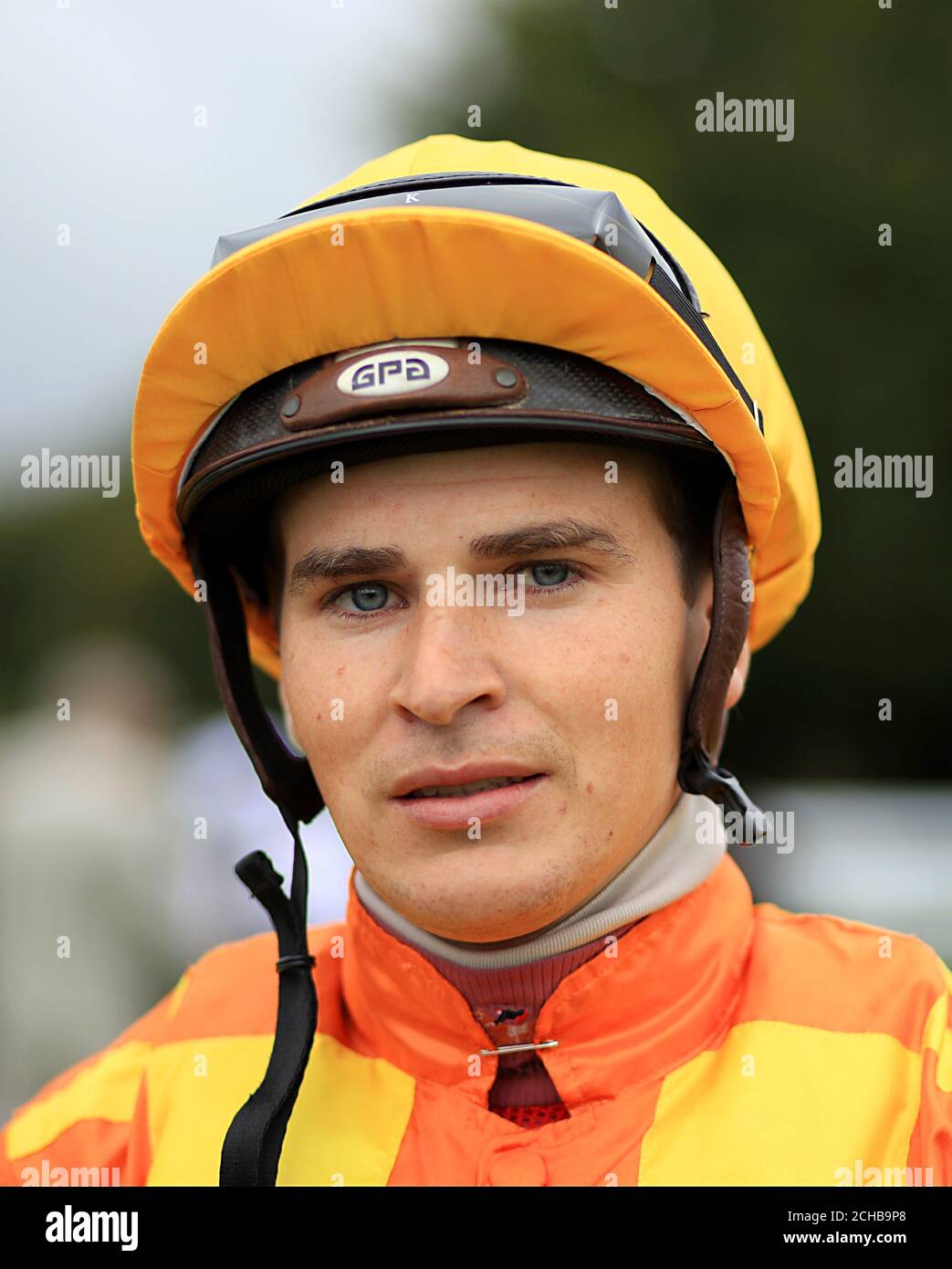 Jockey Nicky Mackay Stock Photo Alamy