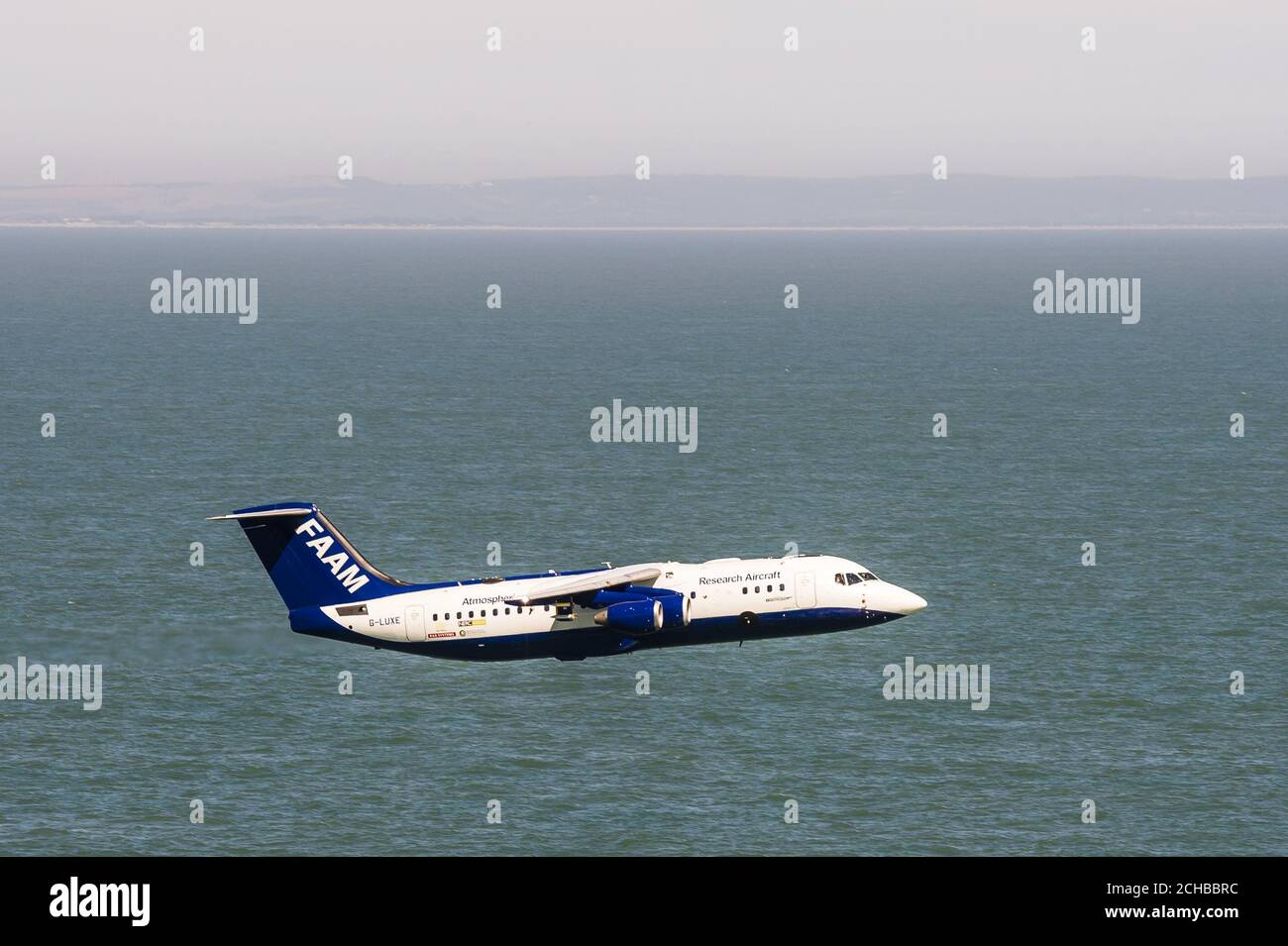 The UK's Natural Environment Research Council (NERC) aircraft, called