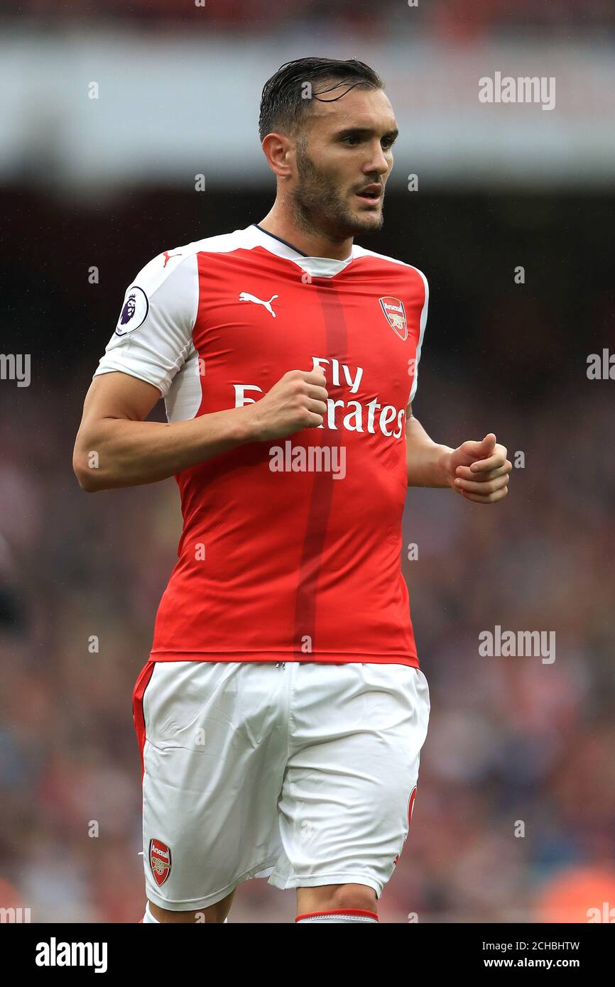 Lucas Perez, Arsenal Stock Photo - Alamy