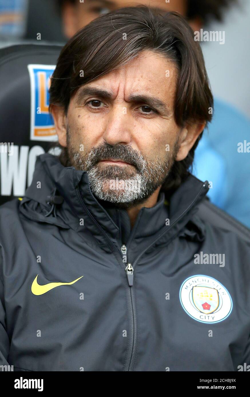 Manchester City Fitness Coach Lorenzo Buenaventura Stock Photo