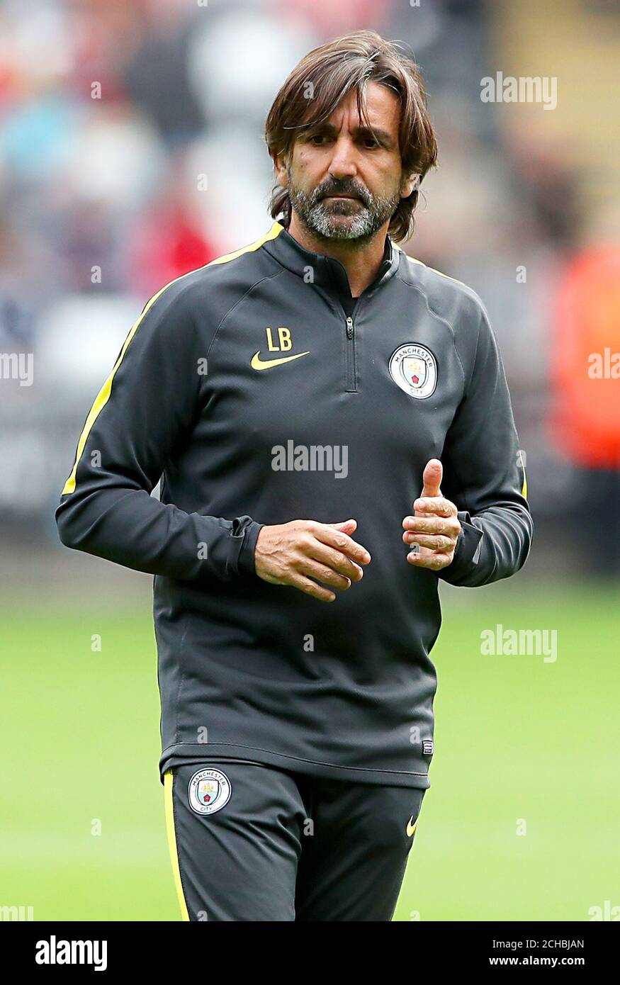 Manchester city fitness coach lorenzo buenaventura hires stock