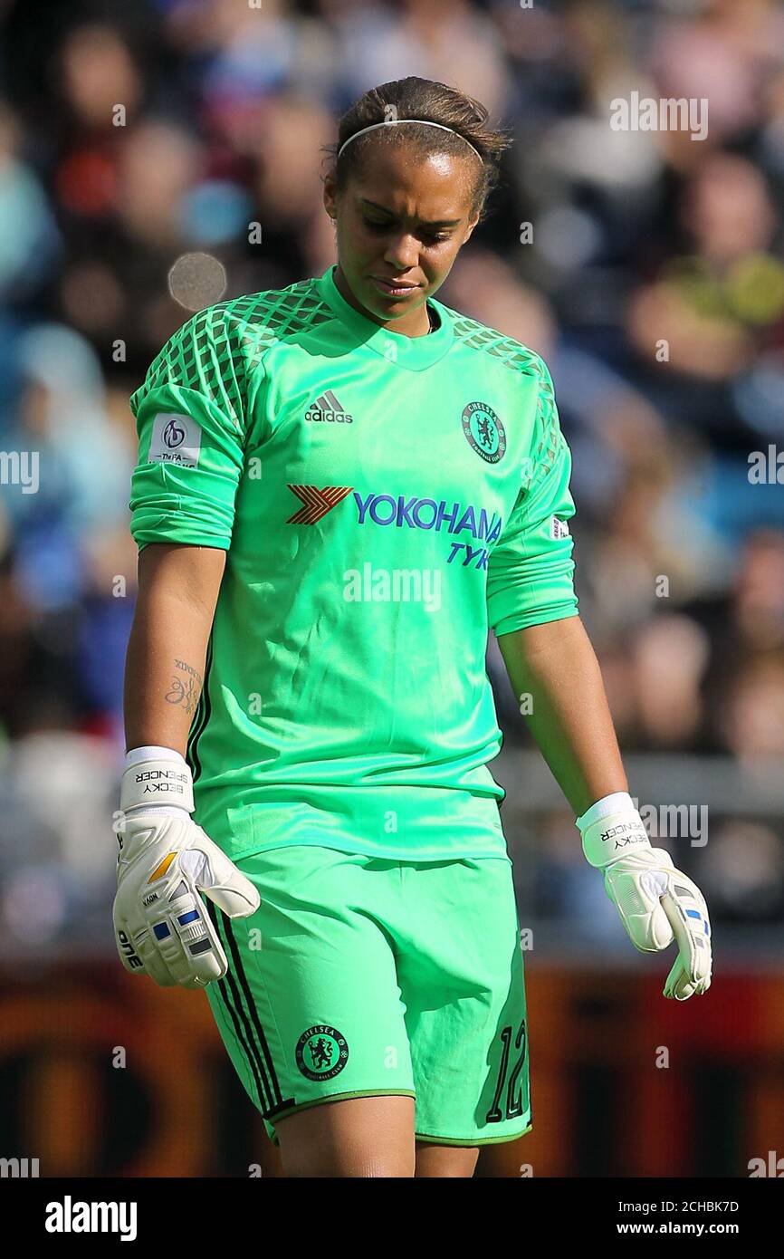 Rebecca Spencer Chelsea goalkeeper Rebecca Spencer Stock Photo - Alamy