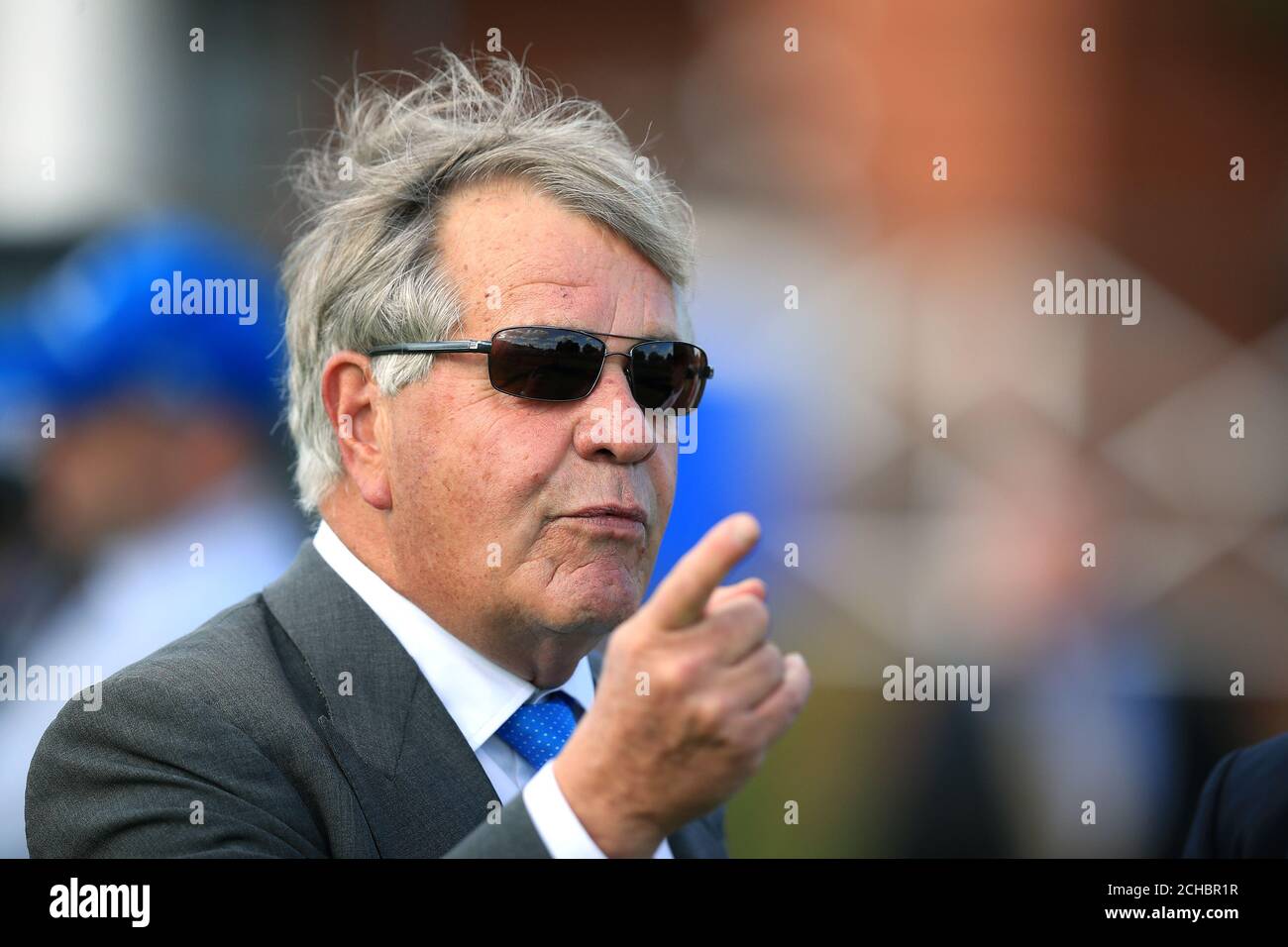 Trainer Sir Michael Stoute Stock Photo - Alamy