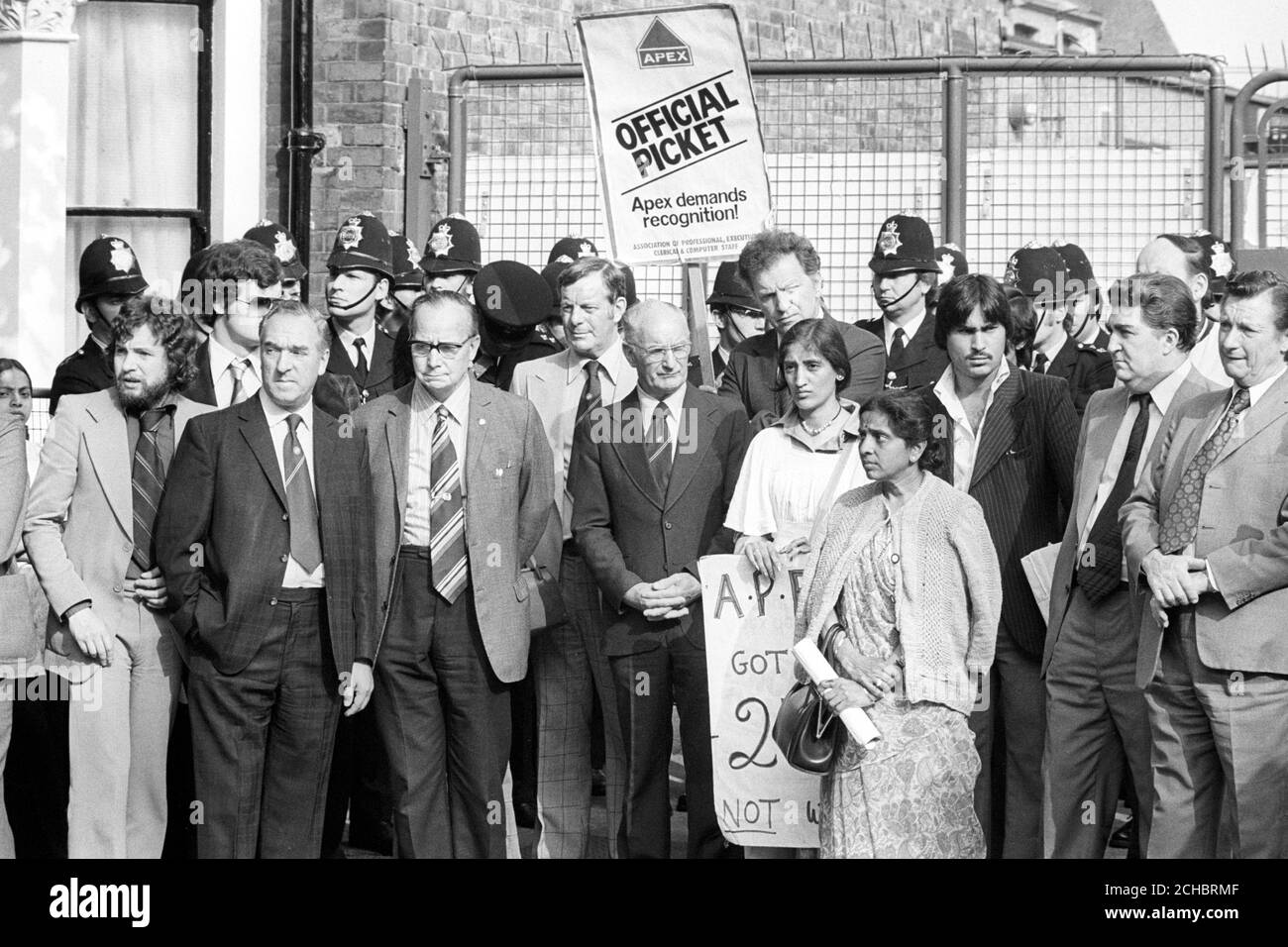 Engineering union leader hugh scanlon hires stock photography and