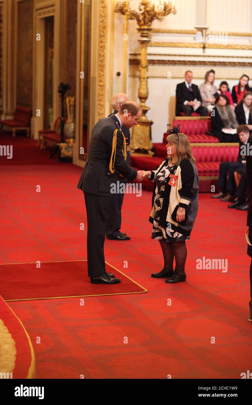 Mrs Susan Clifford from Colnbrook is made an MBE (Member of the Order ...