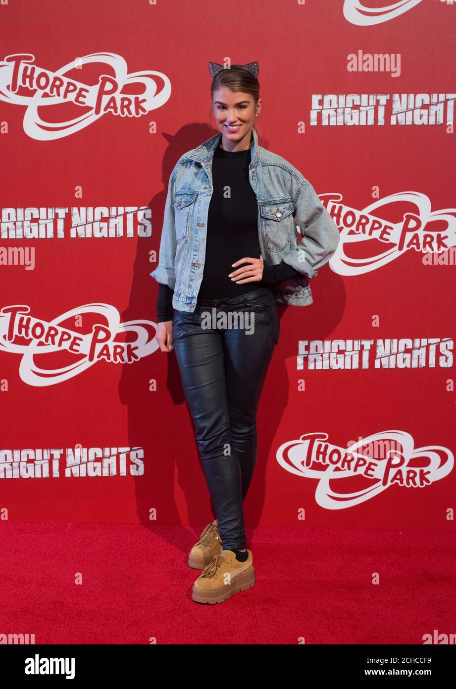 Amy willerton launch thorpe park resorts annual fright nights season hi