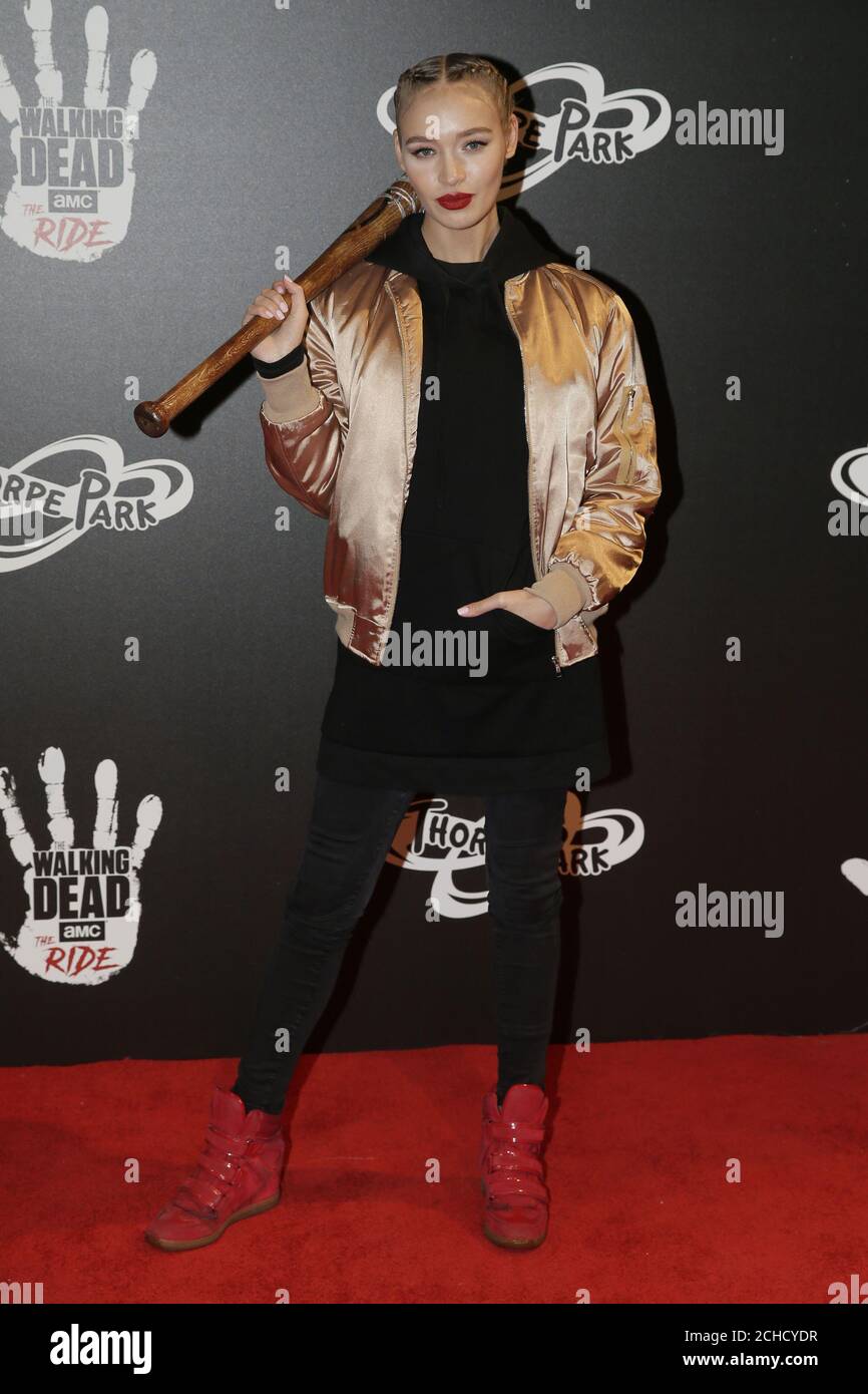 EDITORIAL USE ONLY Roxy Horner arrives at the official launch of The