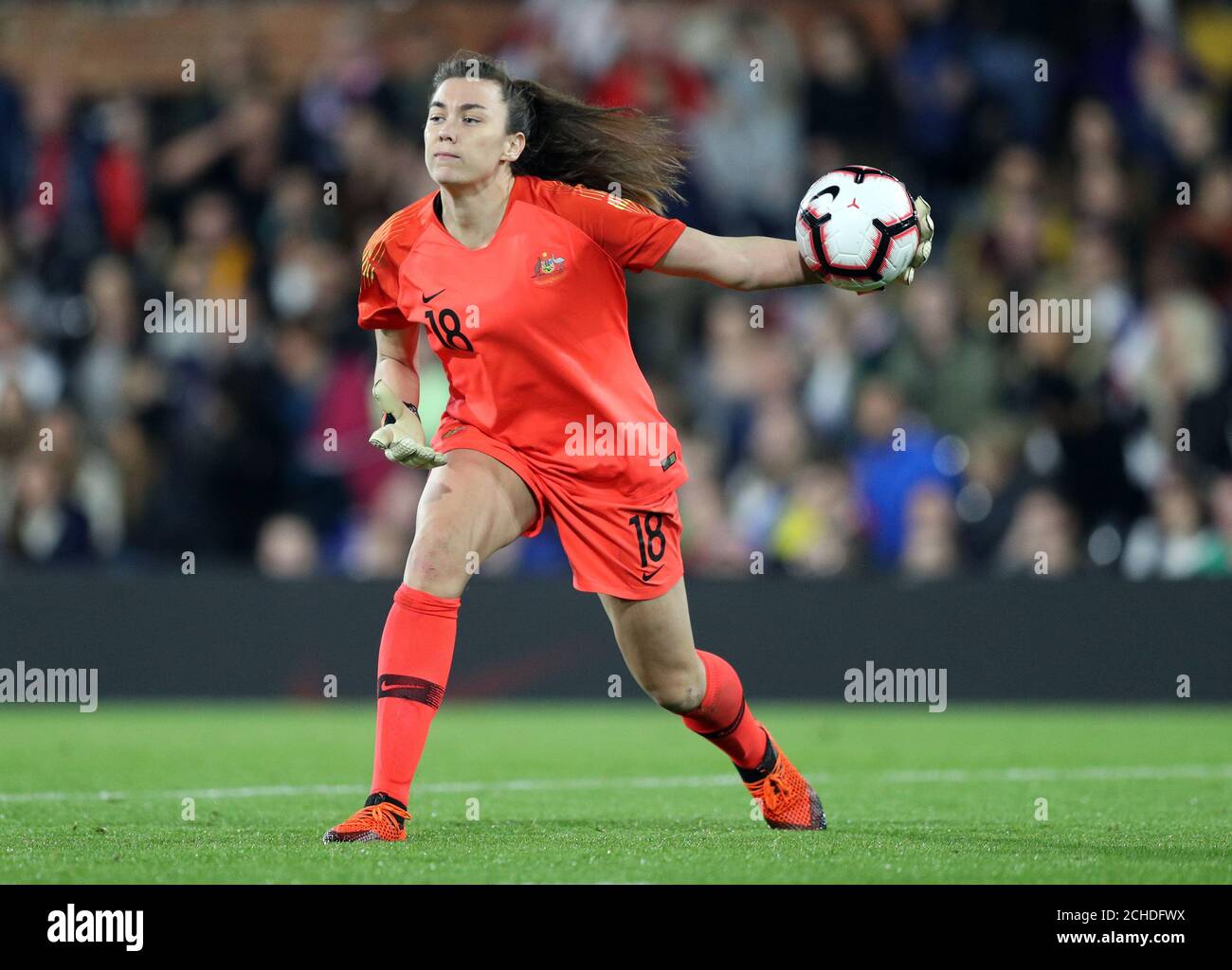 Australia Women goalkeeper Mackenzie Arnold Stock Photo Alamy