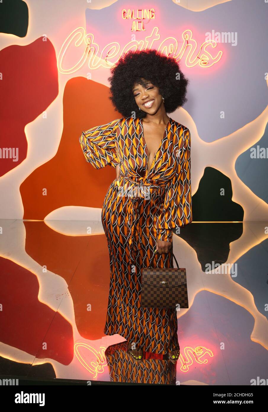 EDITORIAL USE ONLY Chidera Eggerue attends the WeWork London Creator