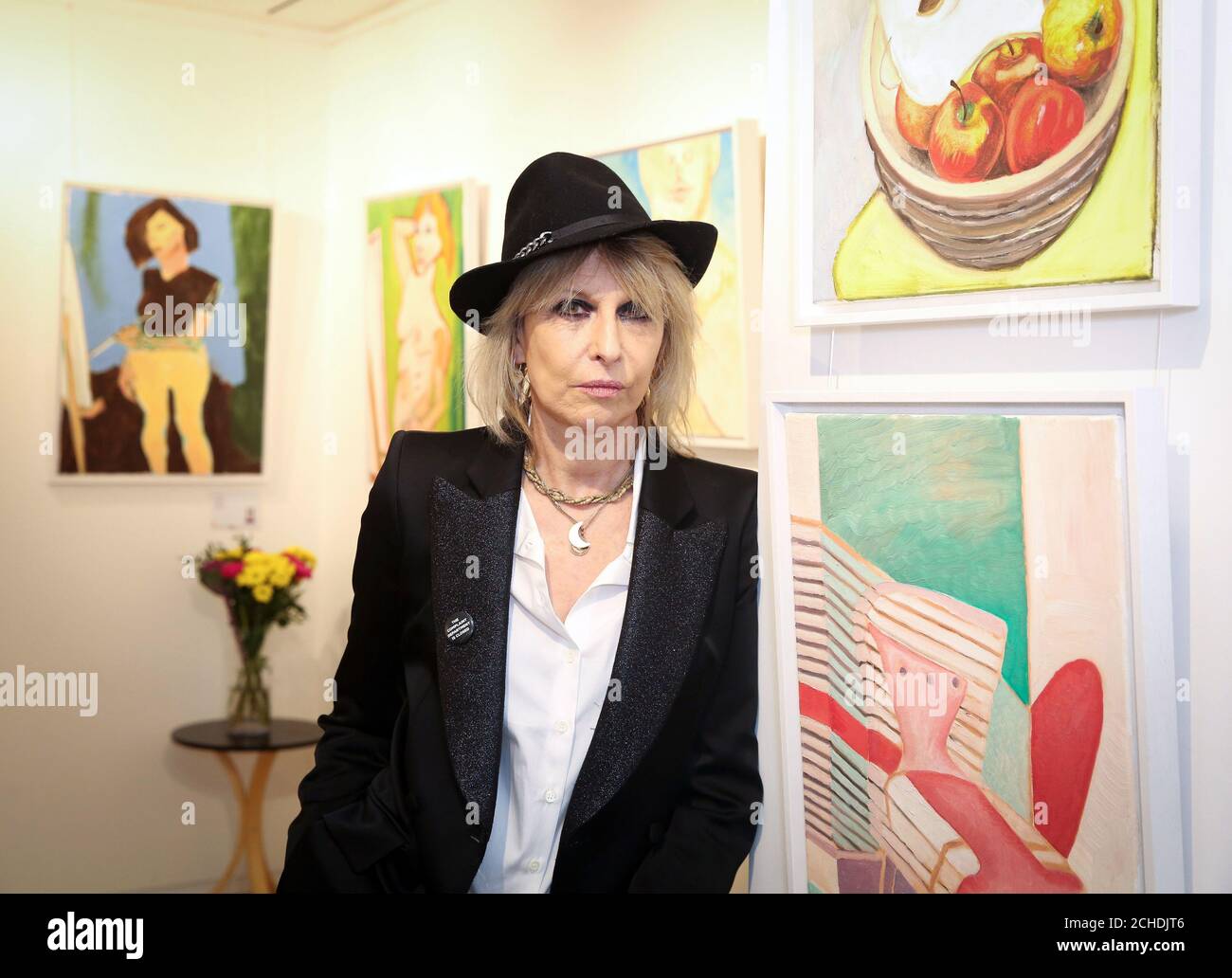 EDITORIAL USE ONLY Chrissie Hynde during her book launch of Adding The