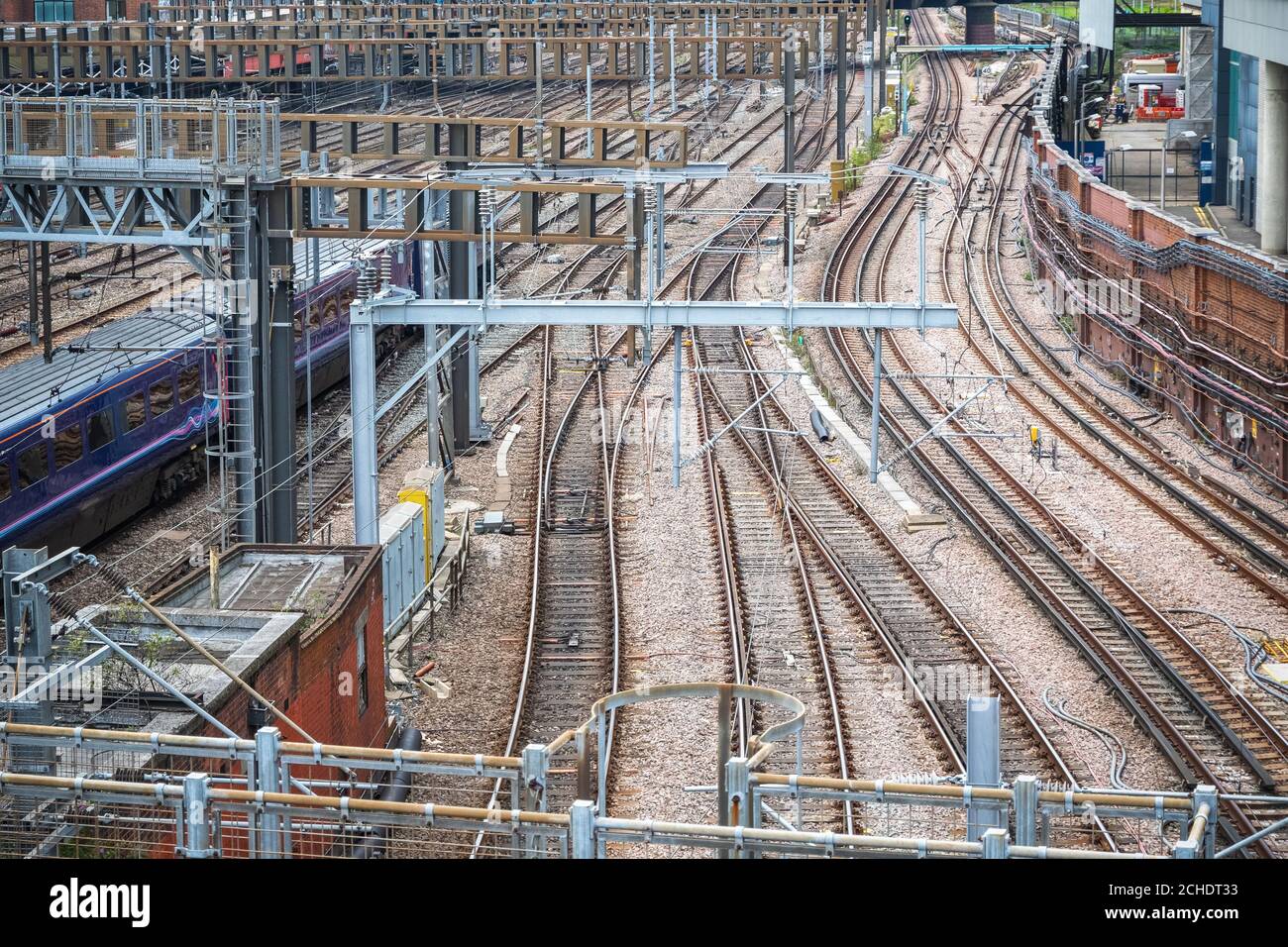 London Overground Train High Resolution Stock Photography and Images