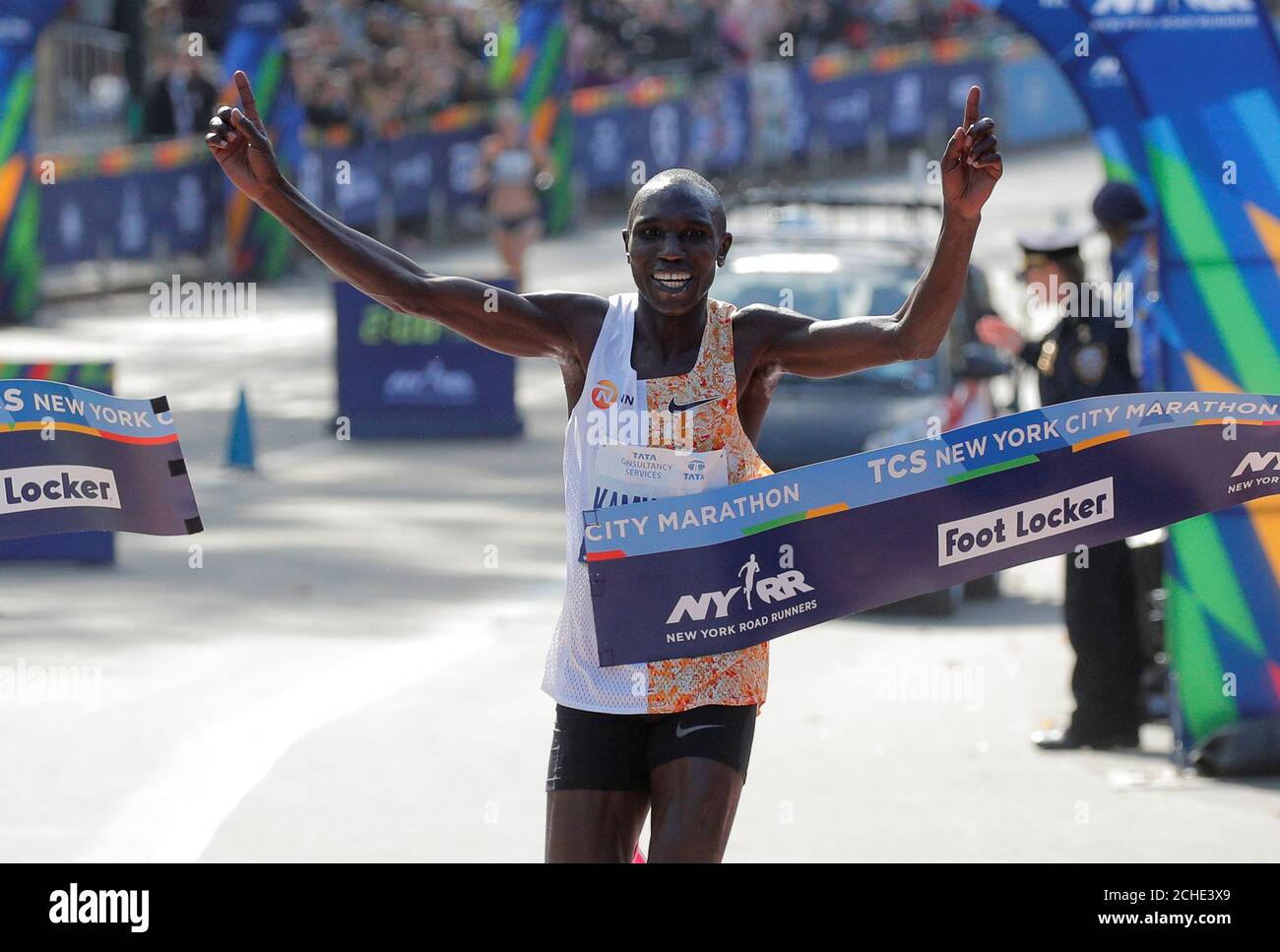 New york marathon 2019 finish line hires stock photography and images