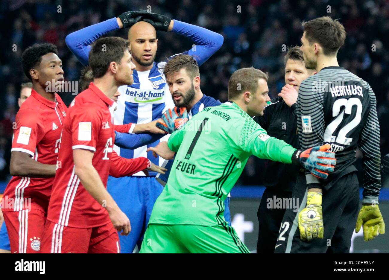 Hertha vs bayern