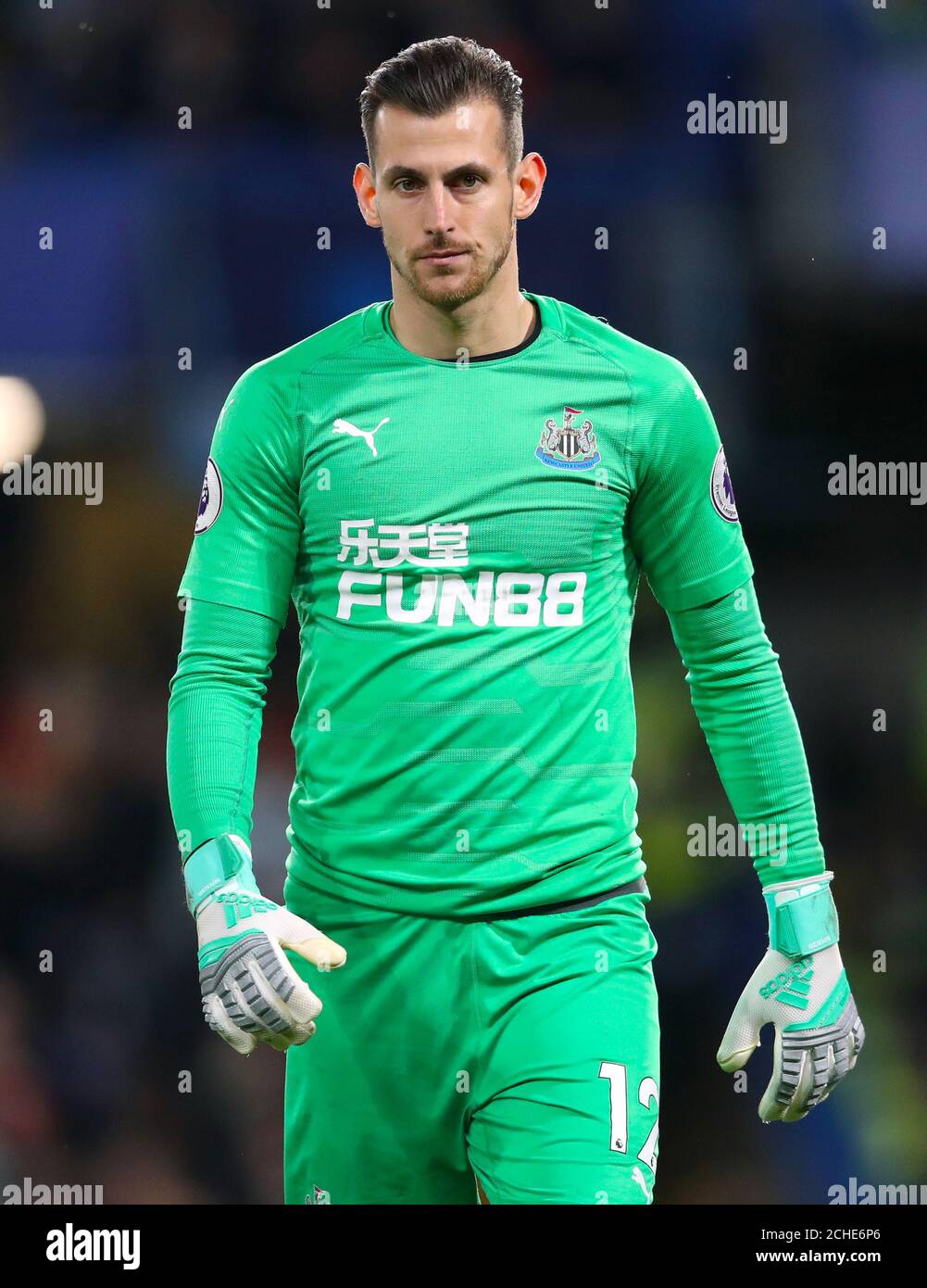 Newcastle United goalkeeper Martin Dubravka Stock Photo Alamy