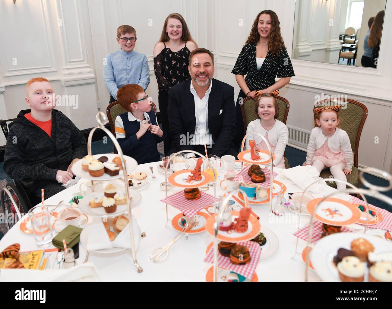 Editorial Use Only David Walliams Hosts The Ultimate Storytelling Experience Over Afternoon Tea By Reading To Five Wish Children And Their Families At The Savoy London Stock Photo Alamy Editorial Use Only David Walliams Hosts The Ultimate Storytelling Experience Over Afternoon Tea By Reading To Five Wish Children And Their Families At The Savoy London Stock Photo Alamy