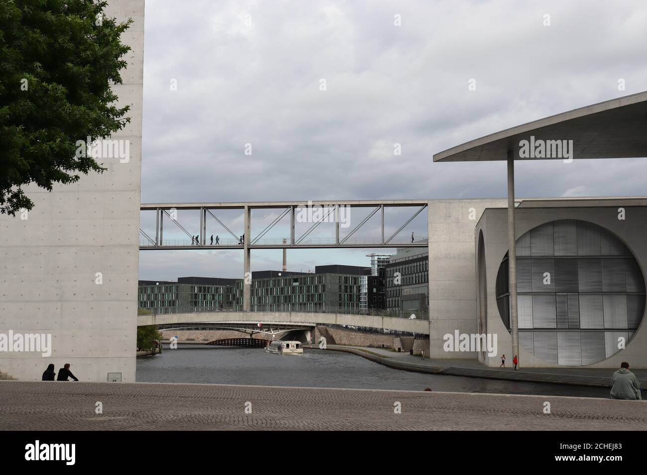 Clean modern buildings in Berlin Stock Photo - Alamy