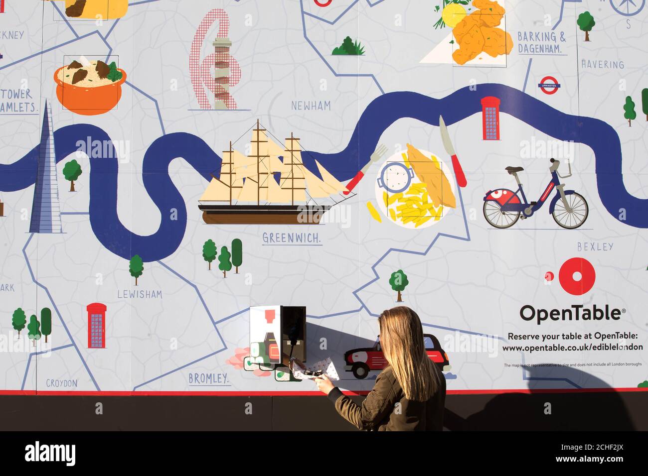 Map of london boroughs hi-res stock photography and images - Alamy