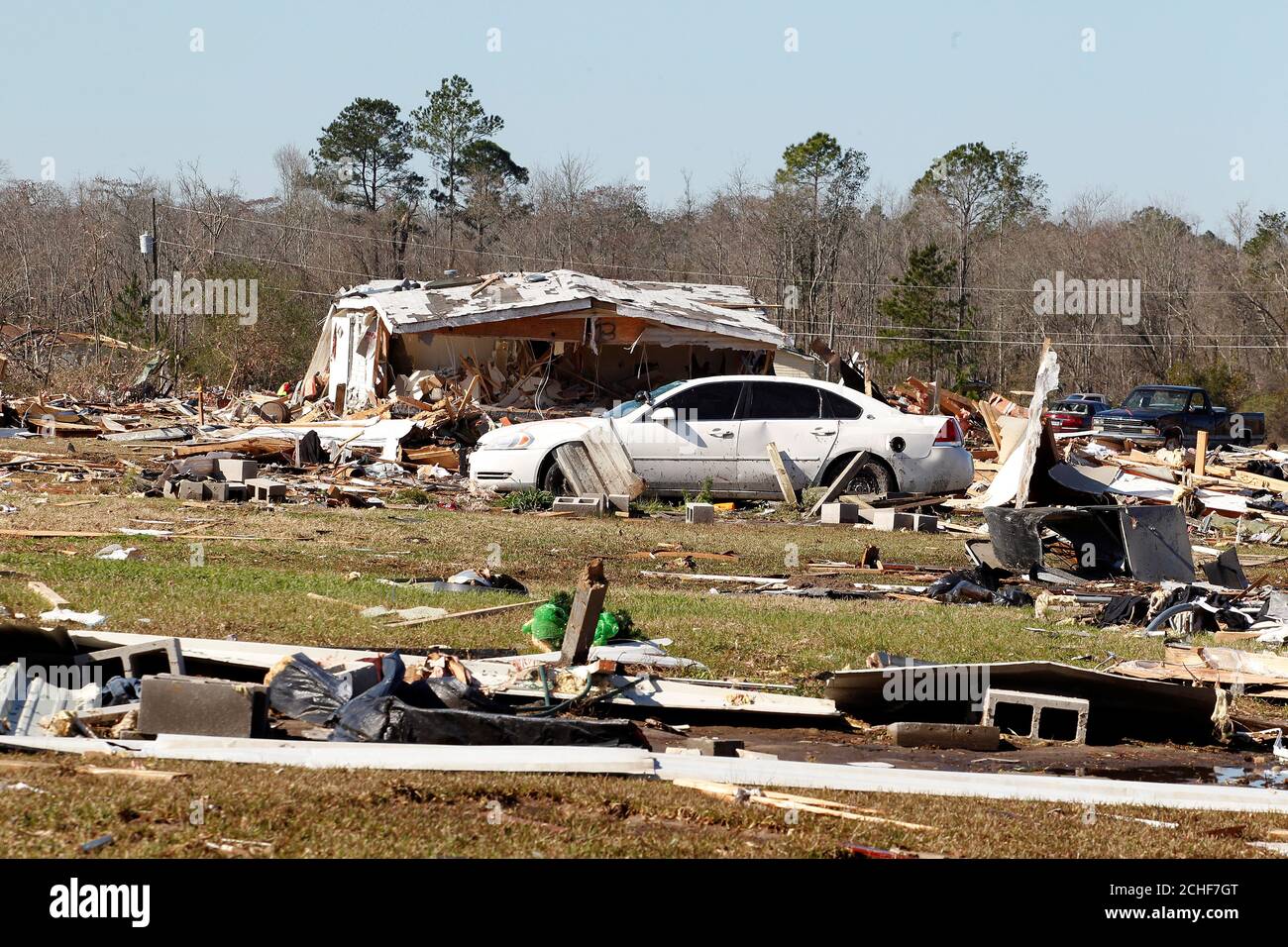 Tornado damage georgia hi-res stock photography and images - Alamy