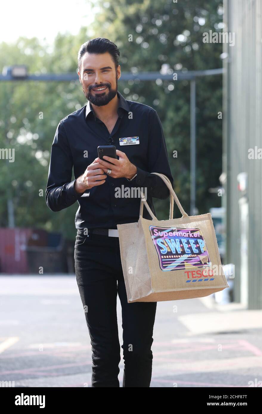 EDITORIAL USE ONLY New host of Supermarket Sweep, Rylan ClarkNeal