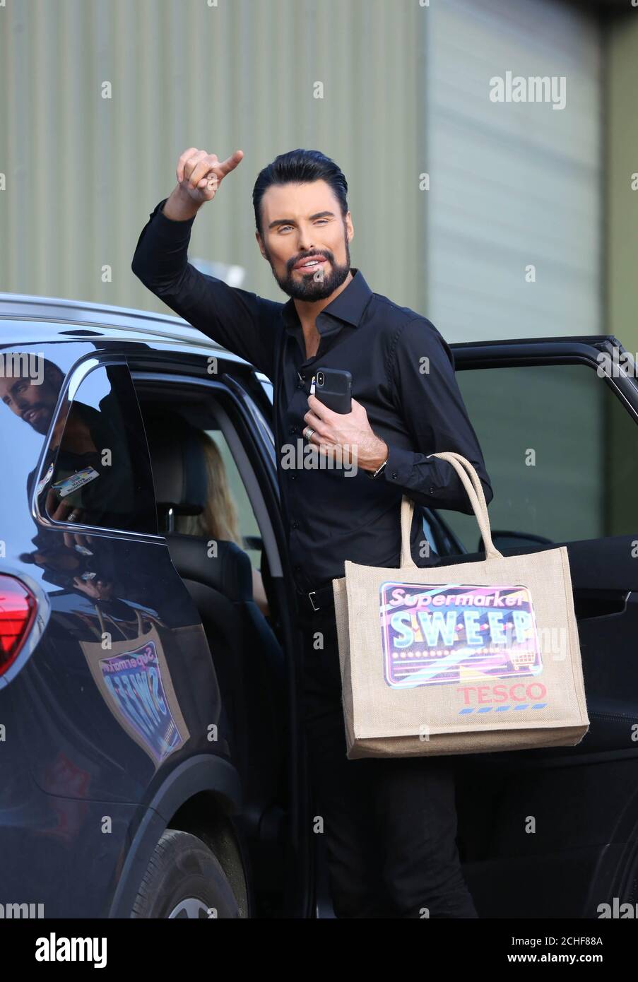 EDITORIAL USE ONLY New host of Supermarket Sweep, Rylan ClarkNeal