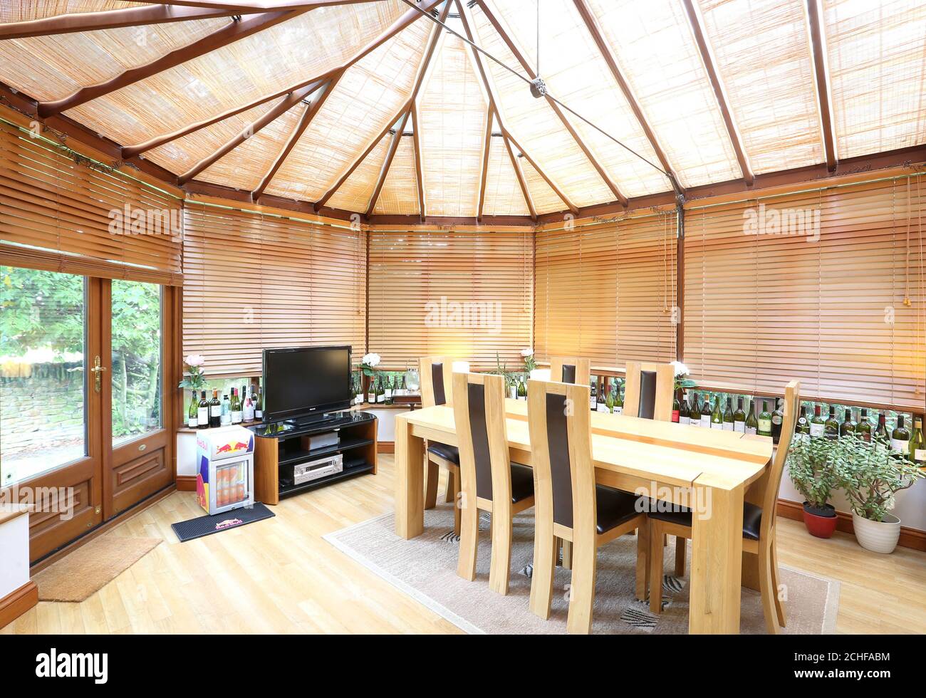 EDITORIAL USE ONLY Former England Rugby player James Haskell will be listing his property on Airbnb during the Rugby World Cup, so that fans of the sport who cannot travel to Japan will have the opportunity to enjoy the big sporting moment from his home in Northamptonshire instead. Stock Photo