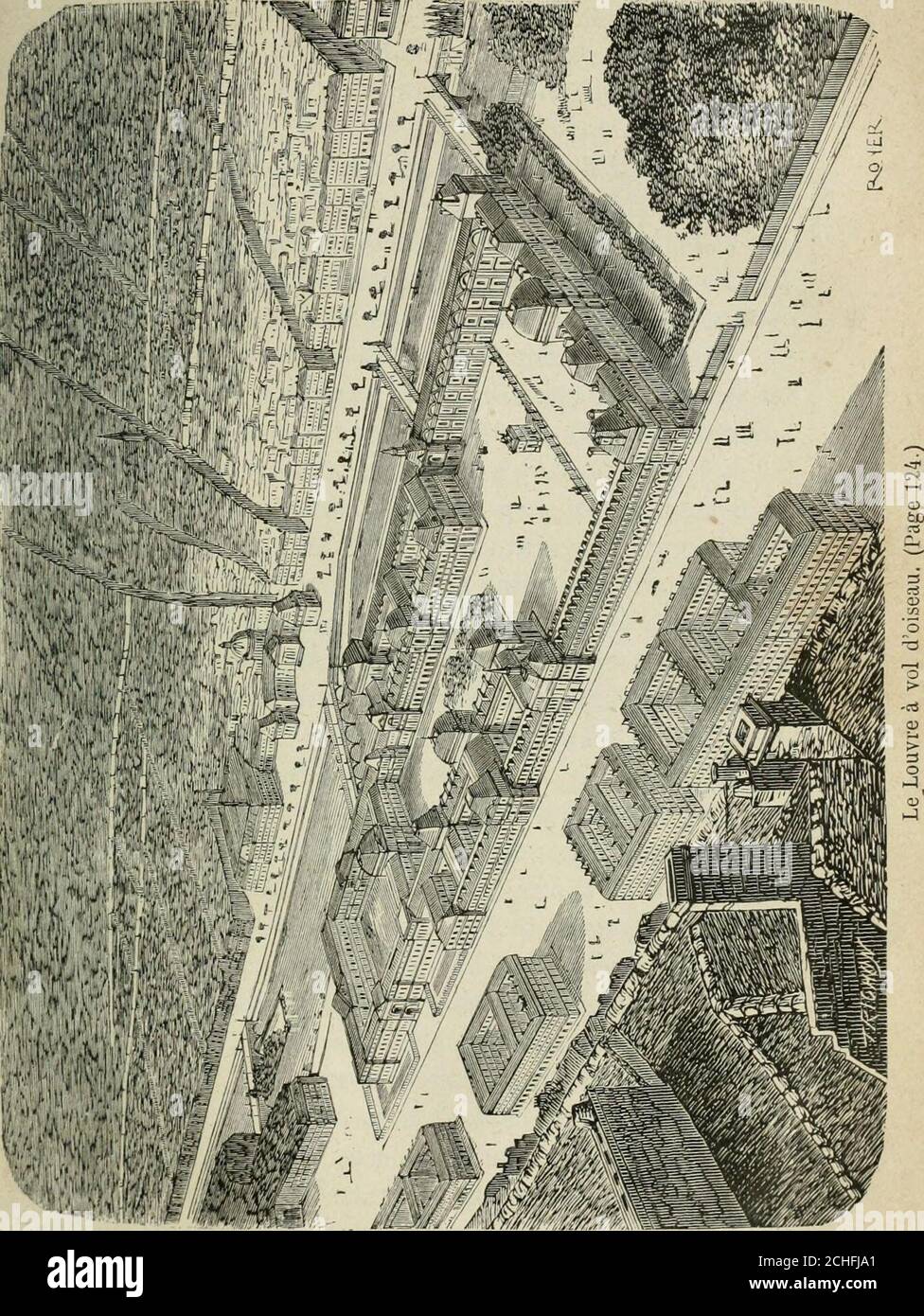 . Les merveilles du nouveau Paris-- . jardins sont éclairés par plus decent mille becs de gaz. Le public fait du Pré-Catelan sapromenade favorite. Dans le bois de Boulogne se trouvent aussi le château deLa Muette, bâti par Louis XV, sur lemplacement du rendez-vous de chasse de Charles IX, demeure royale transforméeen établissement dorthopédie; le château de Madrid, élevépar François Ier, et qui devint sous Henri III une ménagerie,puis un chenil, abattu sous Louis XVI et relevé par sonfrère, le comte dArtois, sous le nom de Bagatelle. Cest à LaMuette que Marie-Antoinette coucha la veille de son Stock Photo