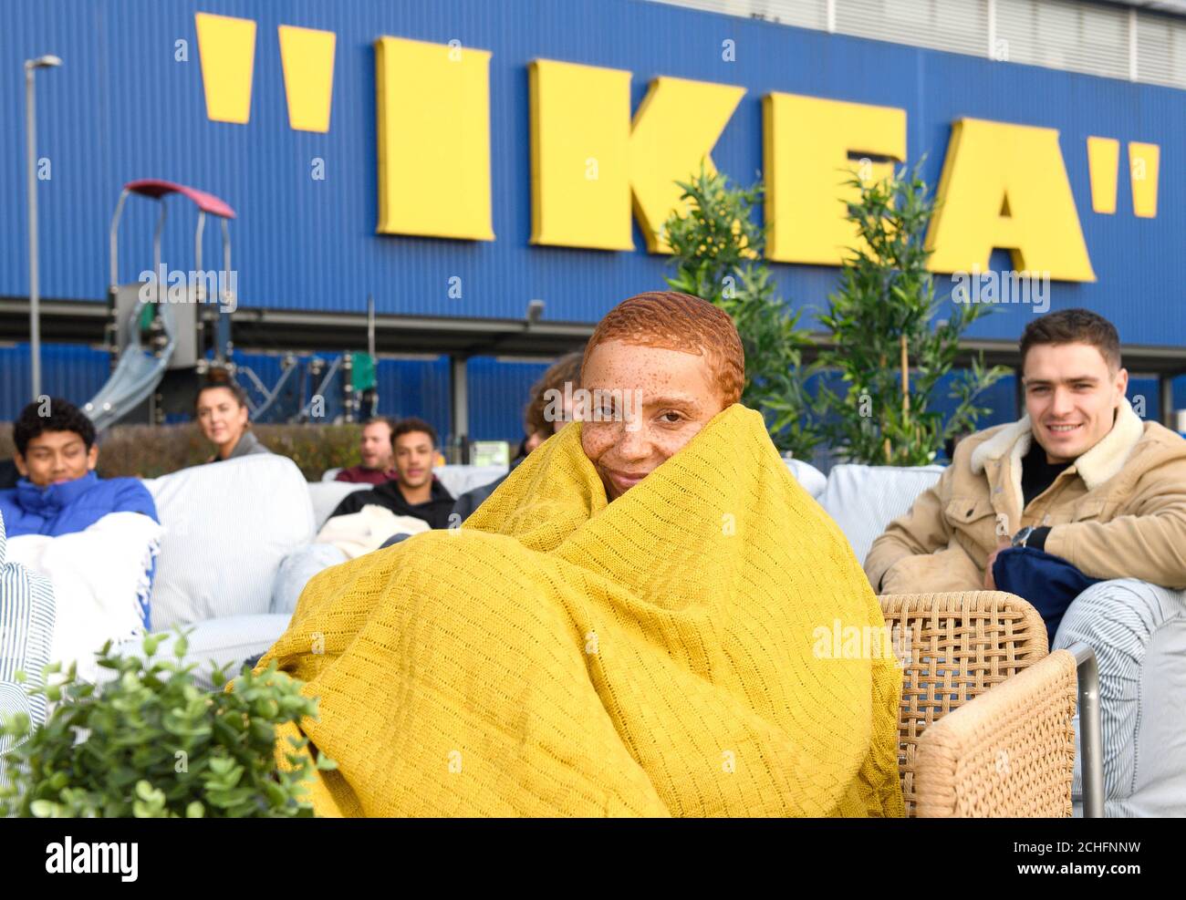 IKEA superfans queue overnight for the launch of the Virgil Abloh