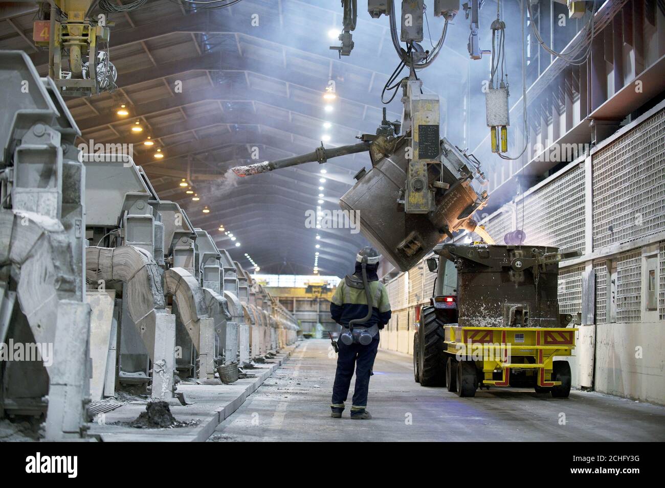 Aluminium Smelter High Resolution Stock Photography and Images Alamy