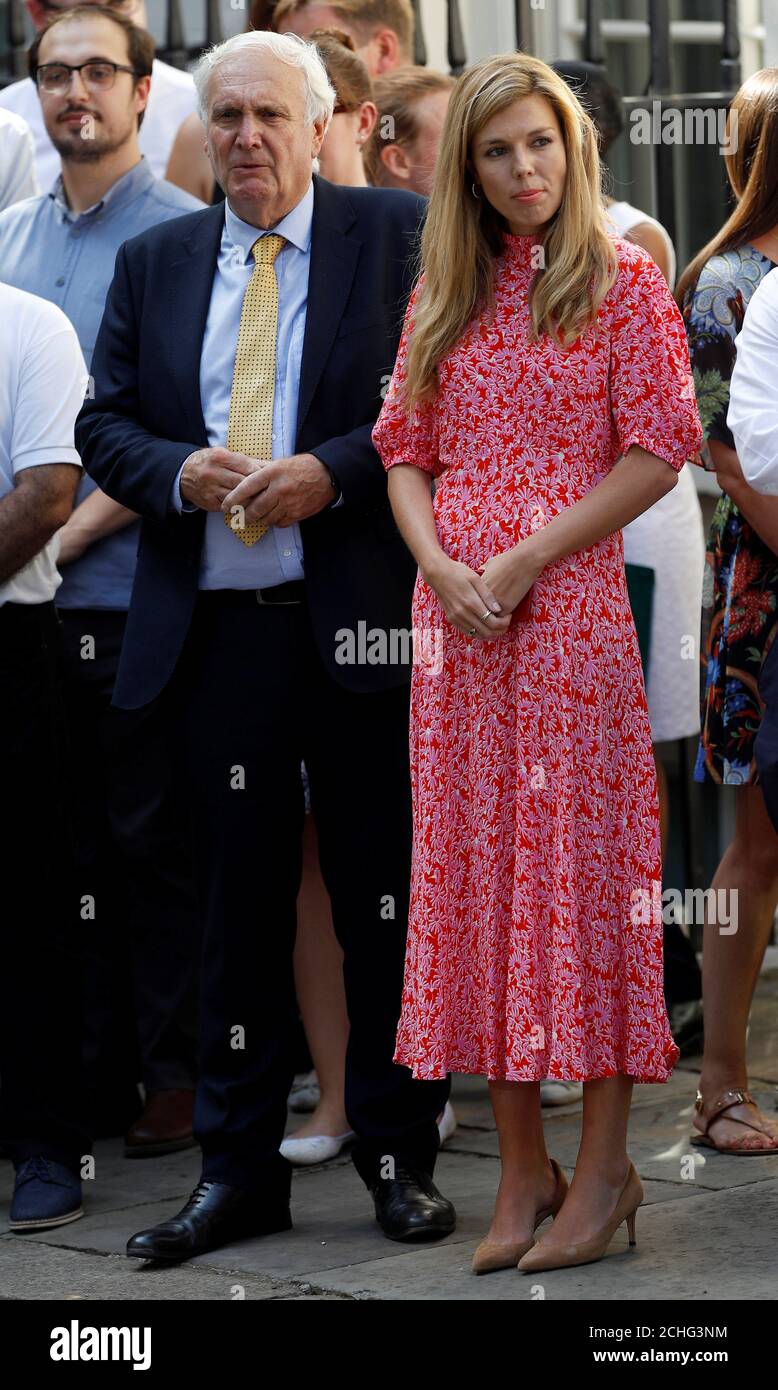 girlfriend, Carrie Symonds 