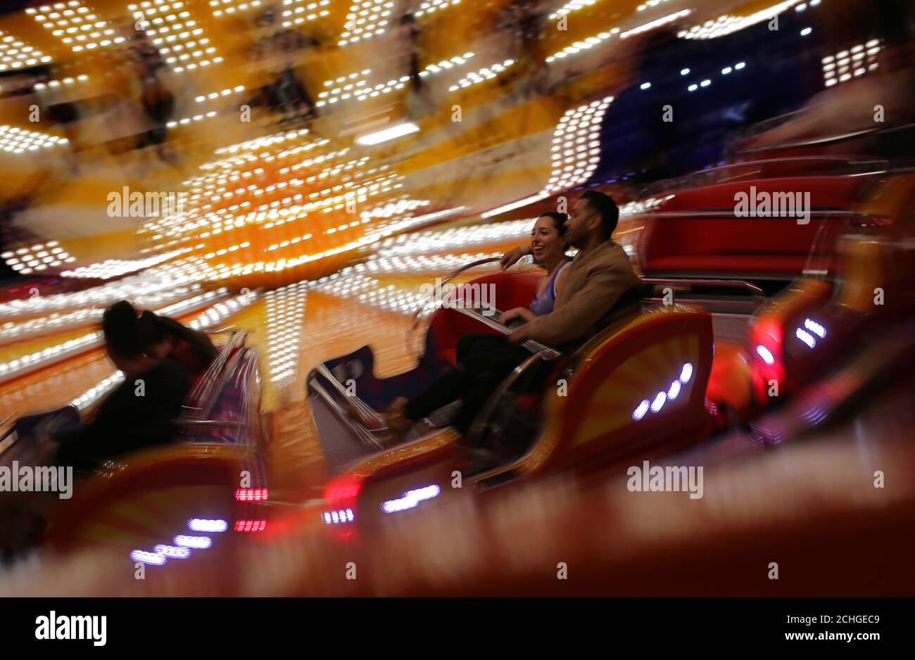 Spinning Carnival Ride High Resolution Stock Photography and Images Alamy