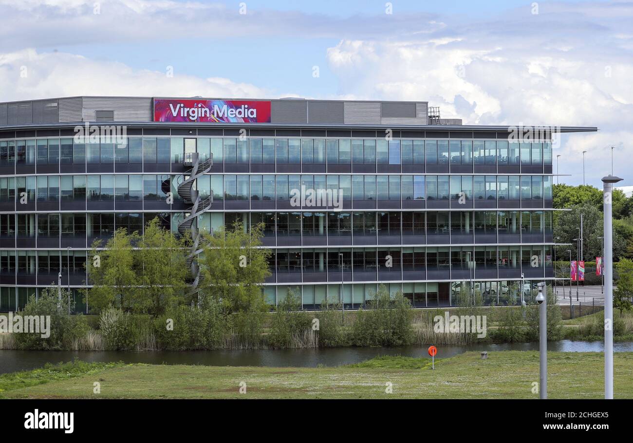 A general view of the headquarters of Virgin Media in Reading