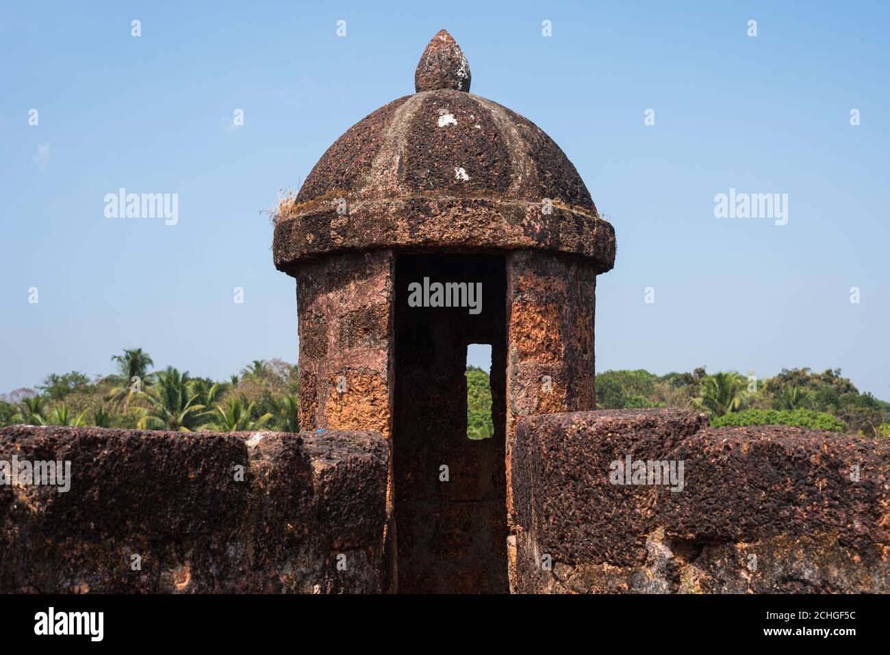 Chapora Fort in India during the daytime Stock Photo