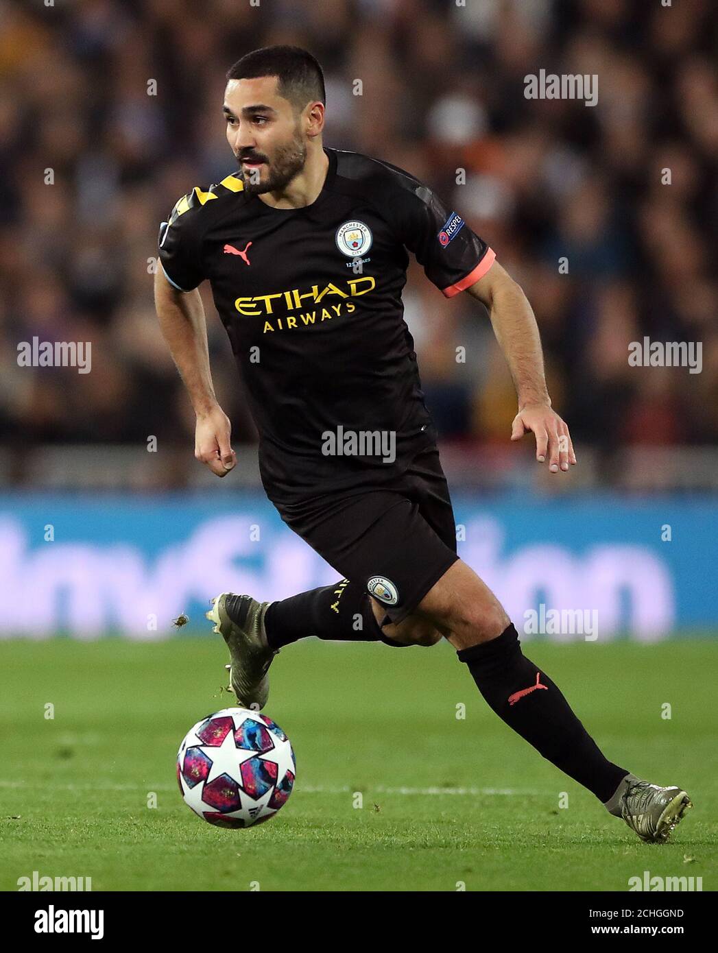 Manchester City's Ilkay Gundogan during the UEFA Champions League round ...