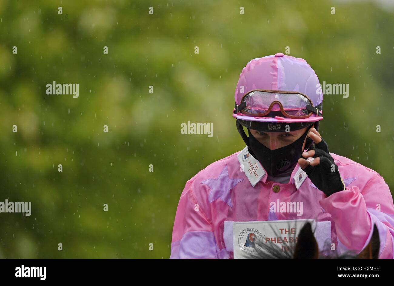Tom Marquand at Kempton Park Racecourse. PA Photo. Issue date: Wednesday June 10, 2020. See PA story RACING Kempton. Photo credit should read: Francesca Altoft/PA Wire Stock Photo