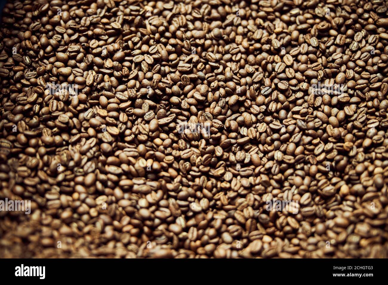 High quality freshly roasted arabica coffee beans Stock Photo - Alamy