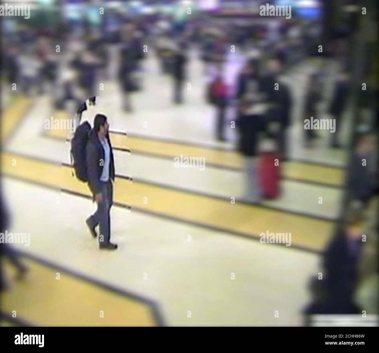 CCTV footage showing Hasib Hussain at King's Cross on the day he ...