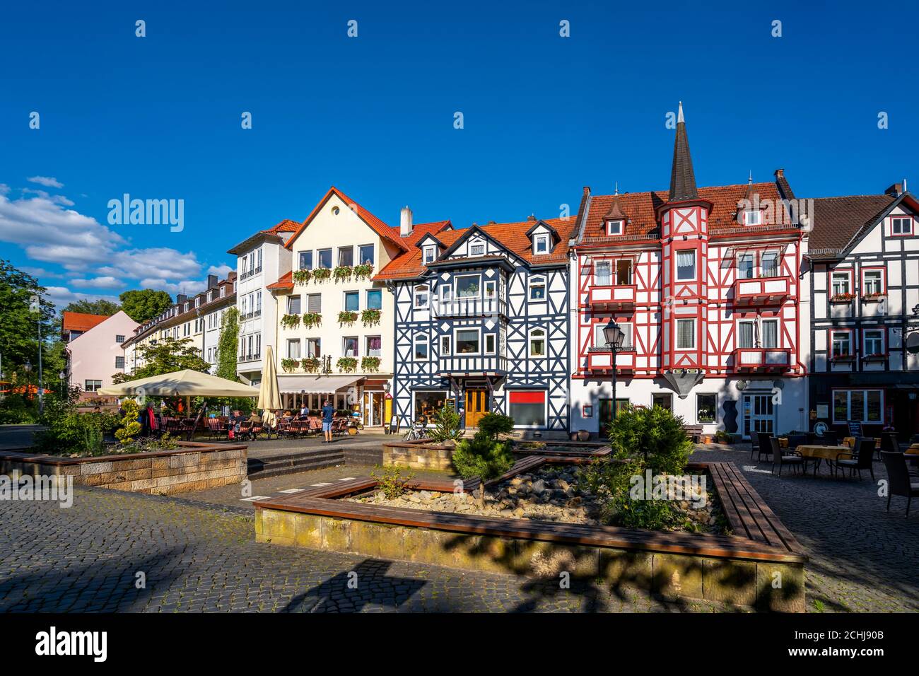 Historical City, Bad Sooden- Allendorf, Germany Stock Photo - Alamy