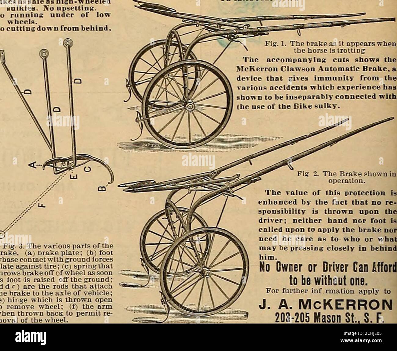 Breeder And Sportsman L E Clawson J A Mkkerox Mckerron Clawson Automatic Brake Bikes As Safe As High Wheeledmulkfes O Upsetting No Running Under Of Lowwheels Io Cutting Down From Behind Breeder And Sportsman L E Clawson J A Mkkerox Mckerron Clawson Automatic Brake Bikes As Safe As High Wheeledmulkfes O Upsetting No Running Under Of Lowwheels Io Cutting Down From Behind